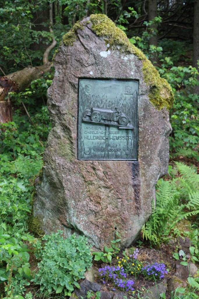 Gedenktafel für Huldreich Heusser