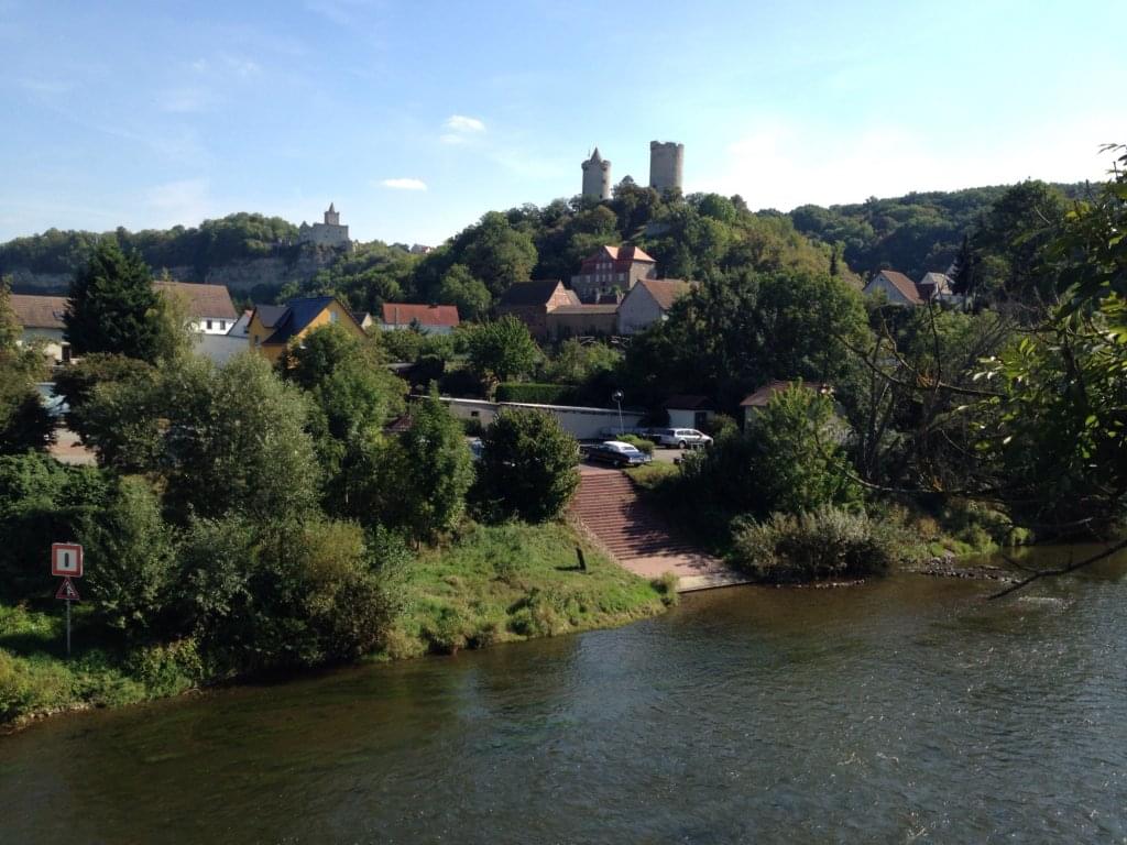 Die Burgen Saaleck und Rudelsburg