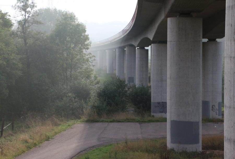 Brücke über die B247